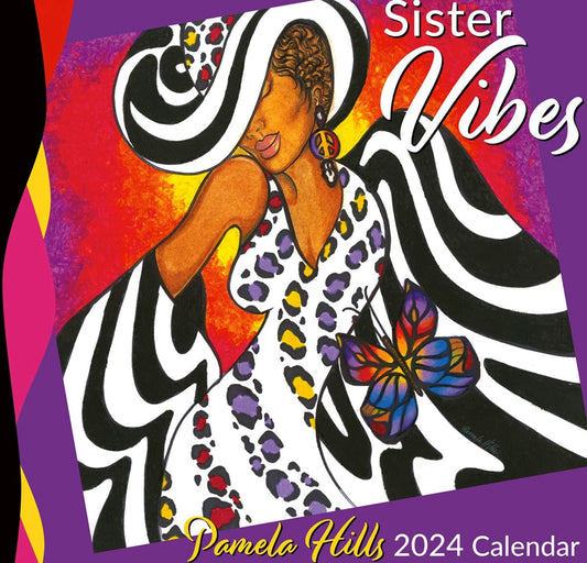Sister Vibes 2023 African American Wall Calendar