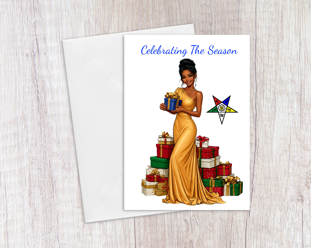 Order of the Eastern Star Christmas Card