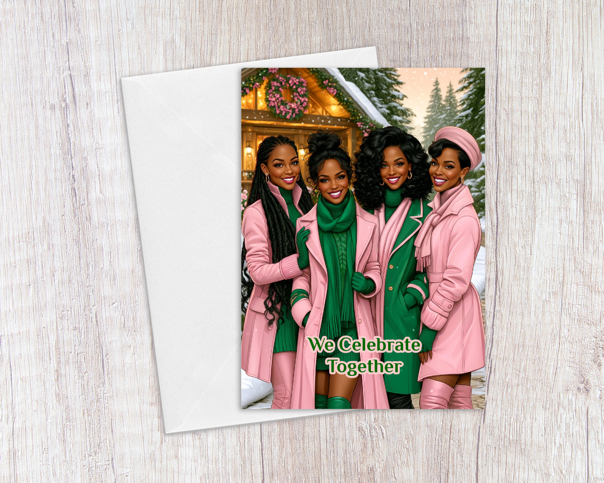 We Celebrate Together Christmas Card