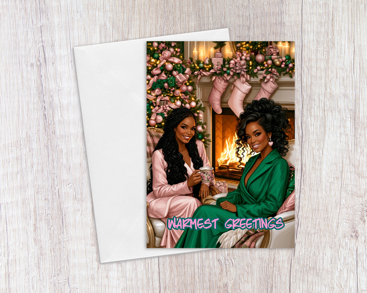 Warmest Greetings Christmas Card