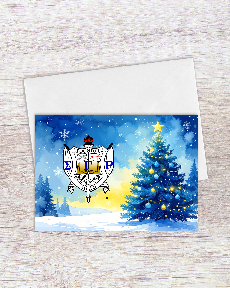 Sparkle and Shine SGR Holiday Greeting Card