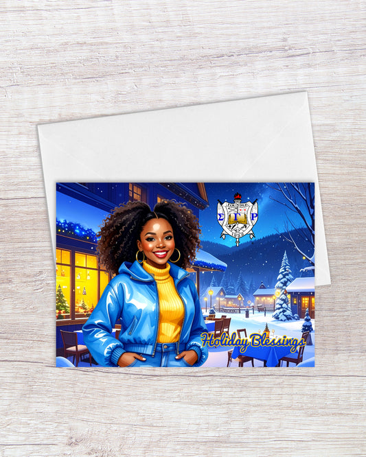 Holiday Blessings SGR Holiday Greeting Card