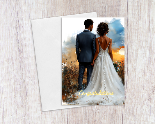 Congratulations Wedding Card