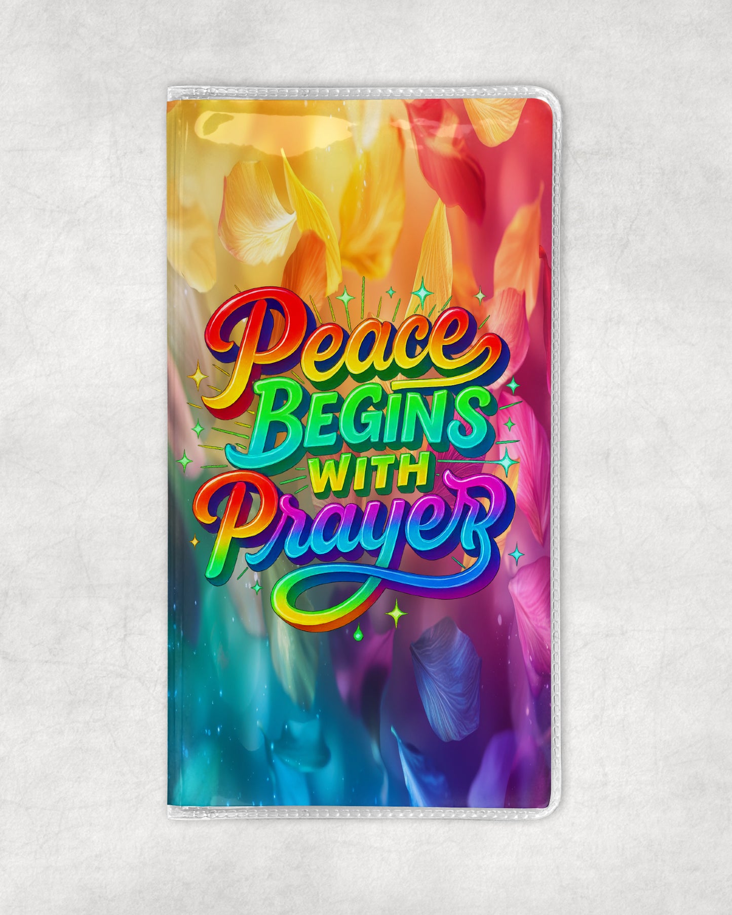 Peace Begins With Prayer 2026-2027 Checkbook Planner