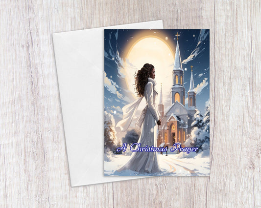 A Christmas Prayer Christmas Card