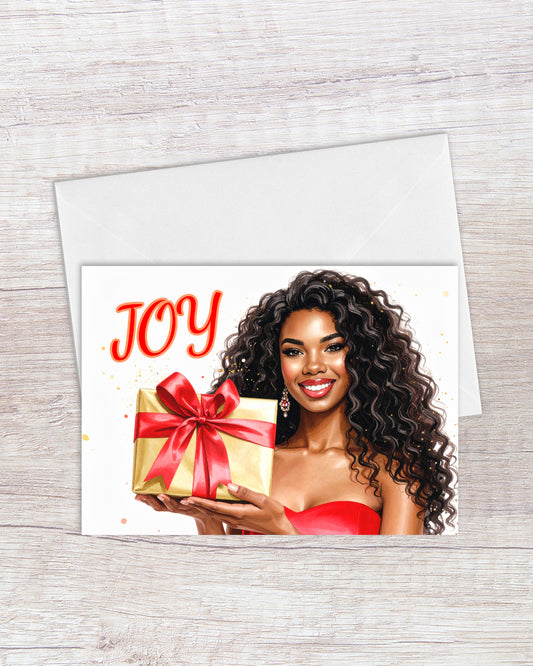 Joy Christmas Card