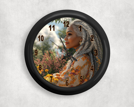 Timeless Grace Wall Clock