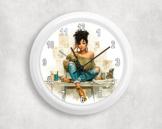 Creative Flow Wall Clock