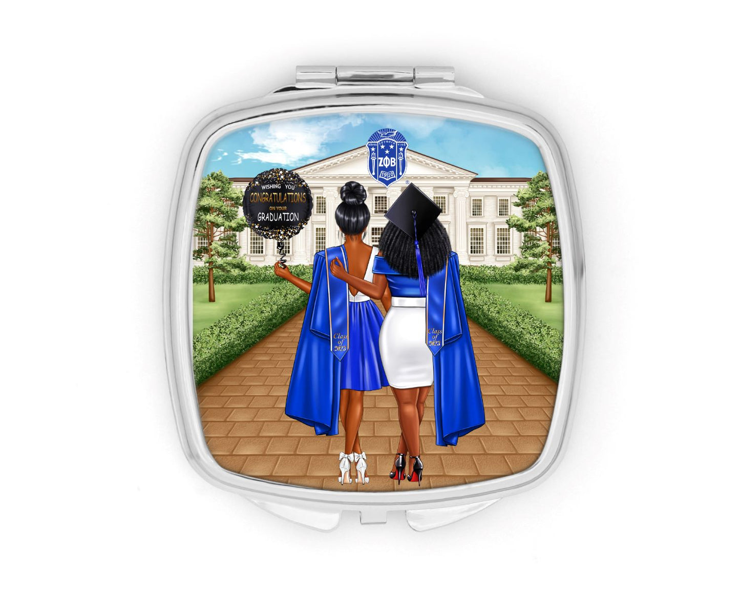 Zeta Graduate Compact Mirror