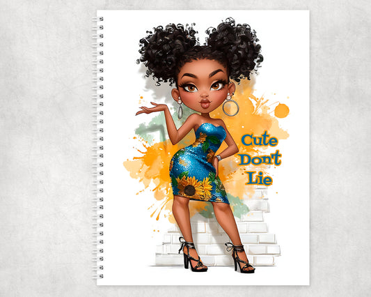 Cute Don't Line Composition Notebook