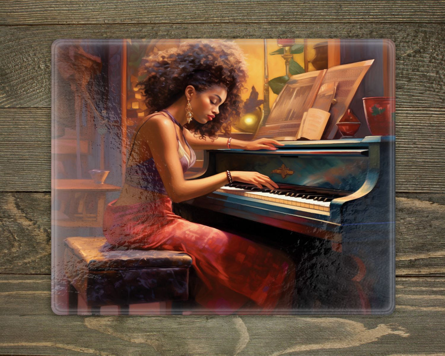 The Piano Cutting board