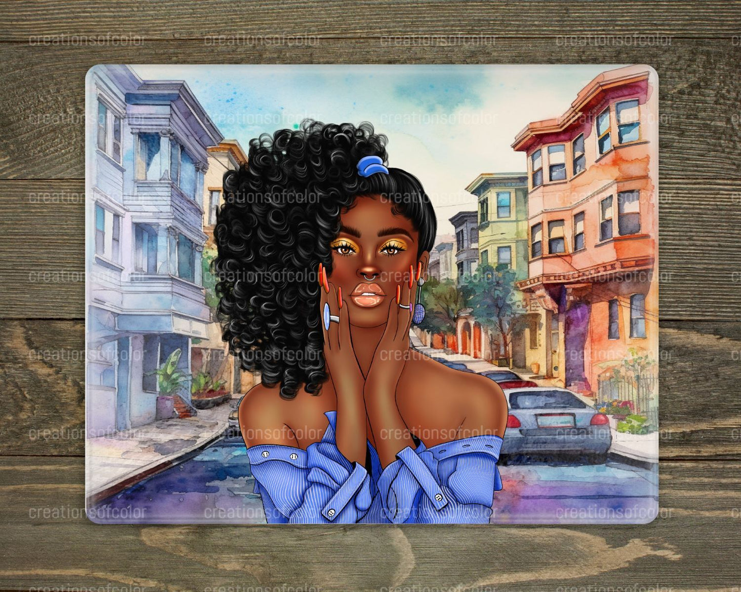 Cityside Cutting Board