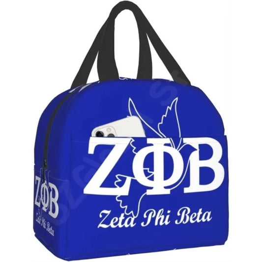 Zeta Phi Beta Lunch Bag