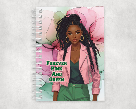 Forever Pink and Green Journal