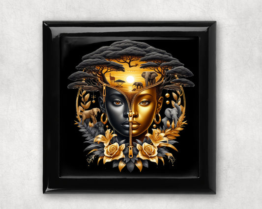 African Queen Keepsake Box