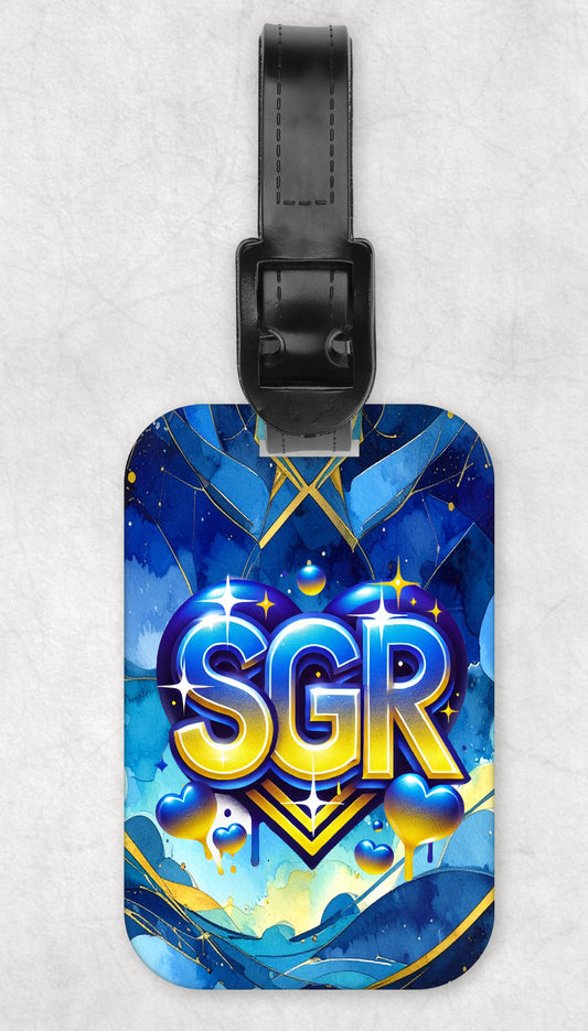 Stylish SGR Luggage Tag