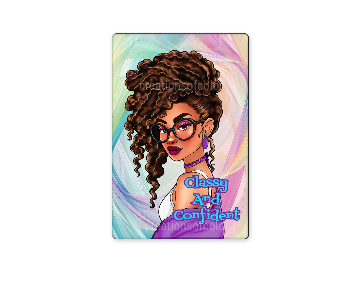 Classy And Confident Magnet