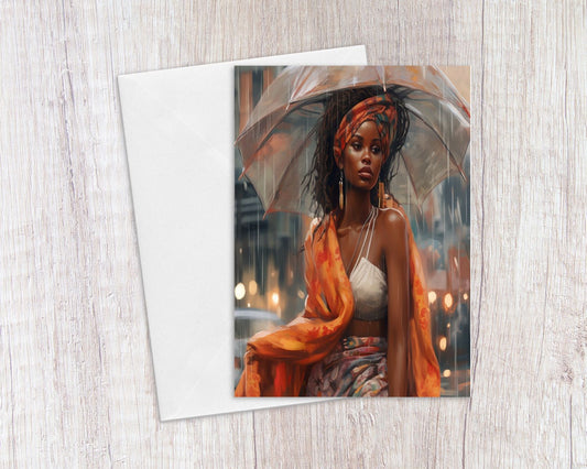 In The Storm Greeting Card