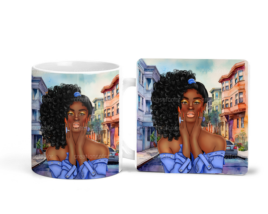 Cityside Mug/Coasters/Set