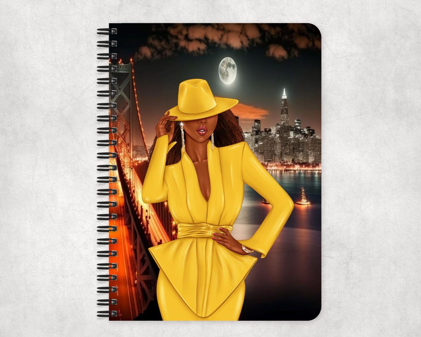 Golden Composition Notebook