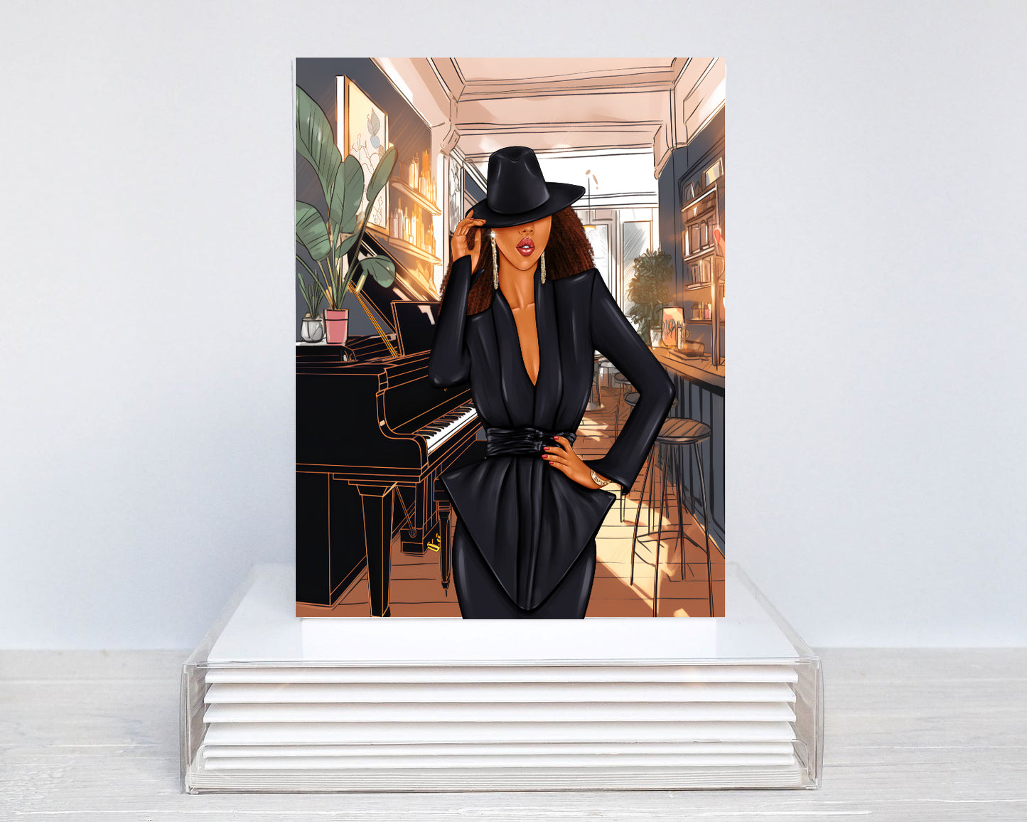 Piano Fantasy Notecards