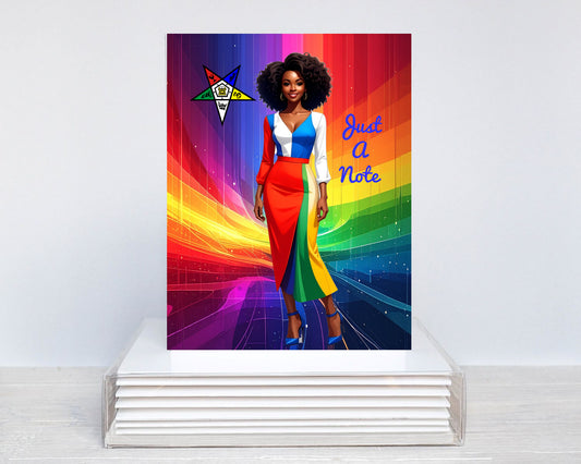 Just A Note OES Notecards