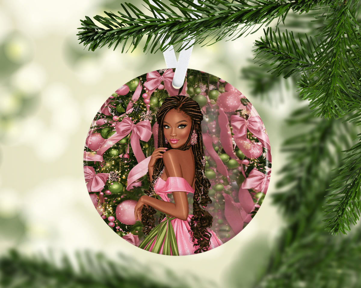 Cheers To Sisterhood Porcelain Ornament