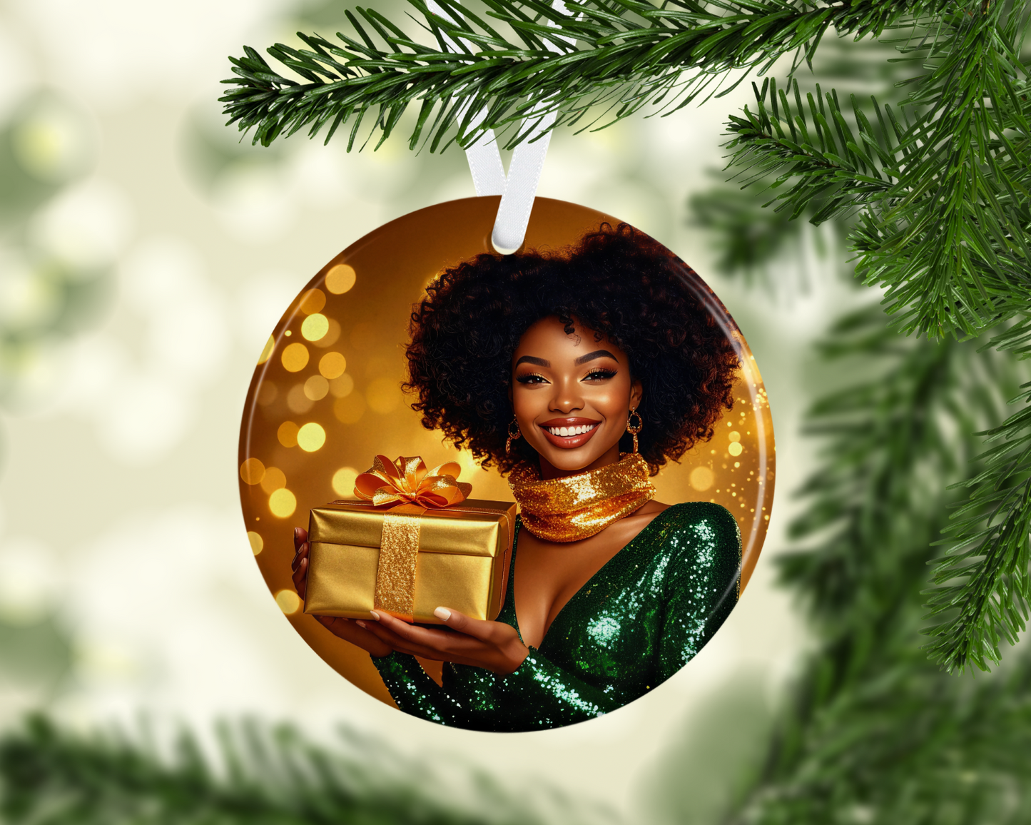 A Gift For Christmas Ornament