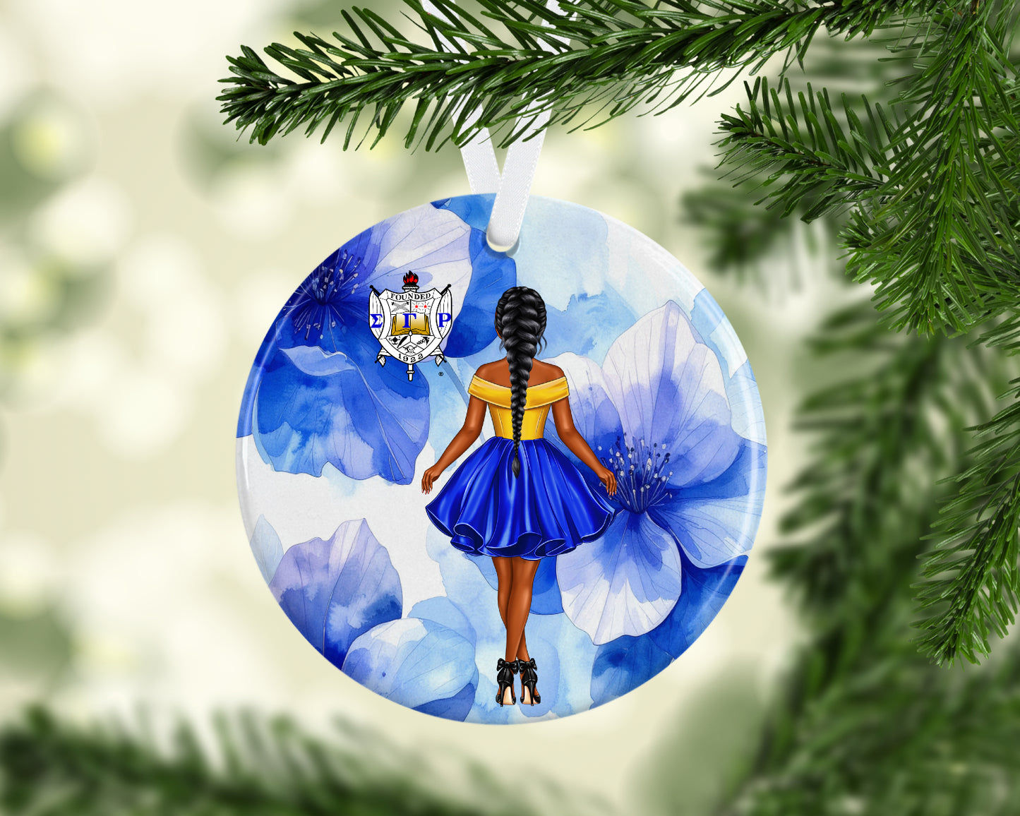 Sigma Girl Christmas Ornament
