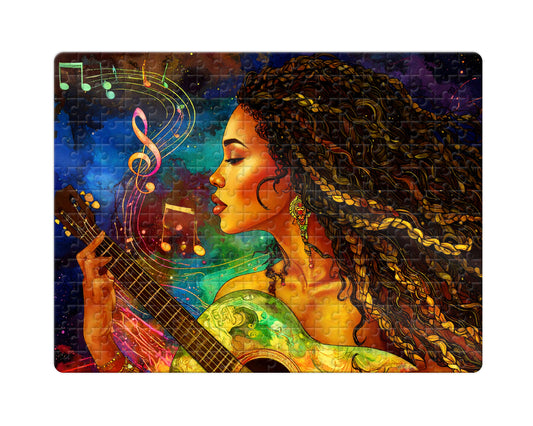 Afrocentric Jazz Goddess Puzzle