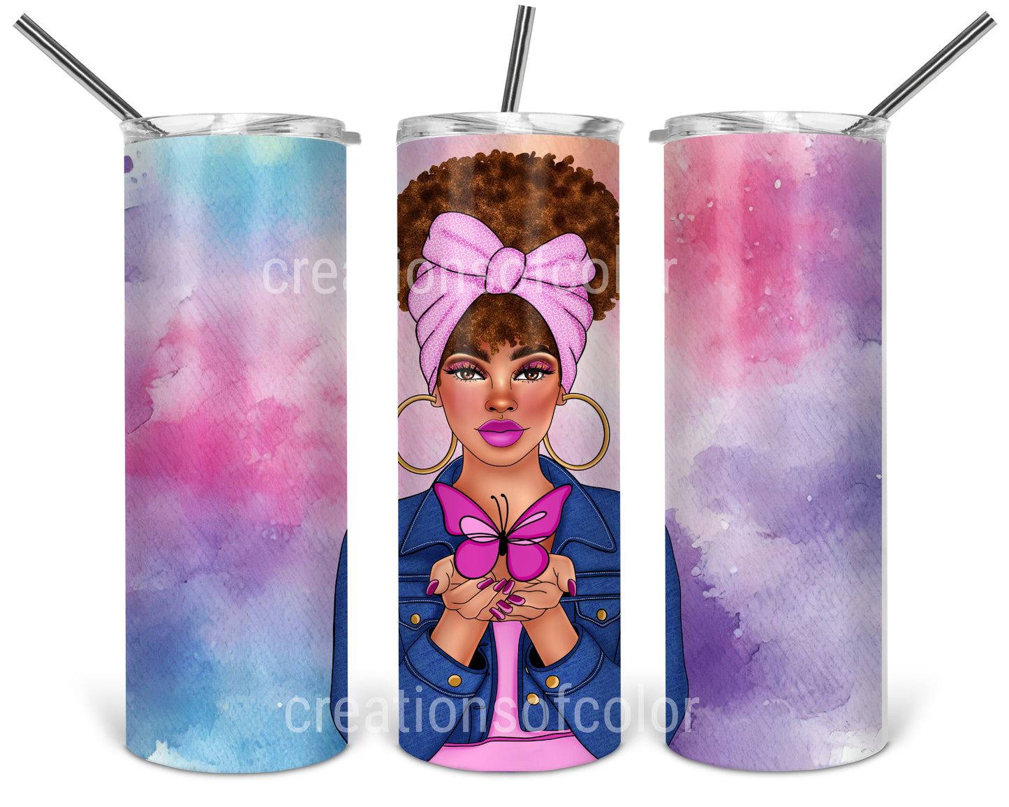 Free To Be You Skinny Tumbler