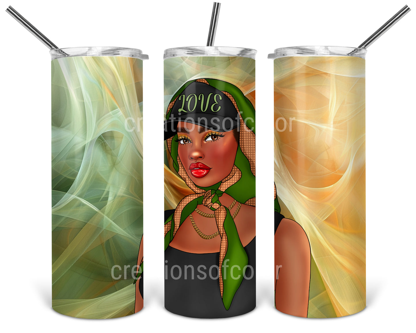 Endless and Unconditional Love Skinny Tumbler