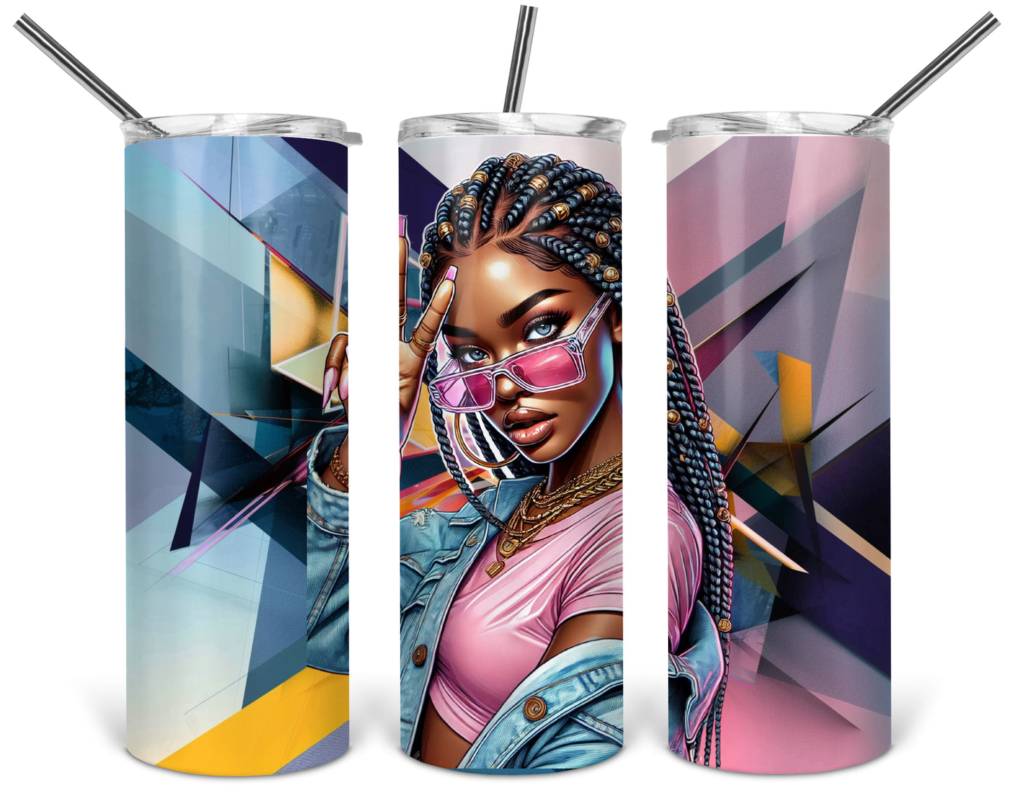 Peace Out Skinny Tumbler