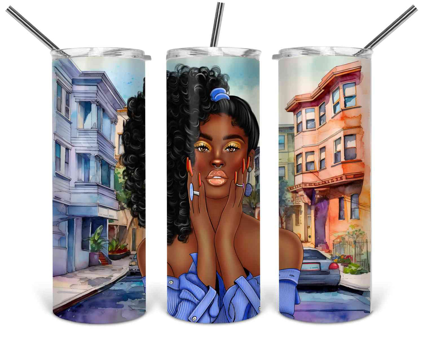 Skinny Tumbler In The City