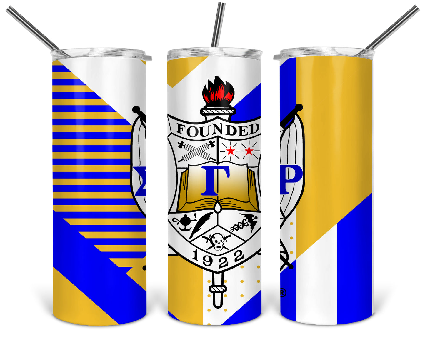 Sigma Shield Skinny Tumbler