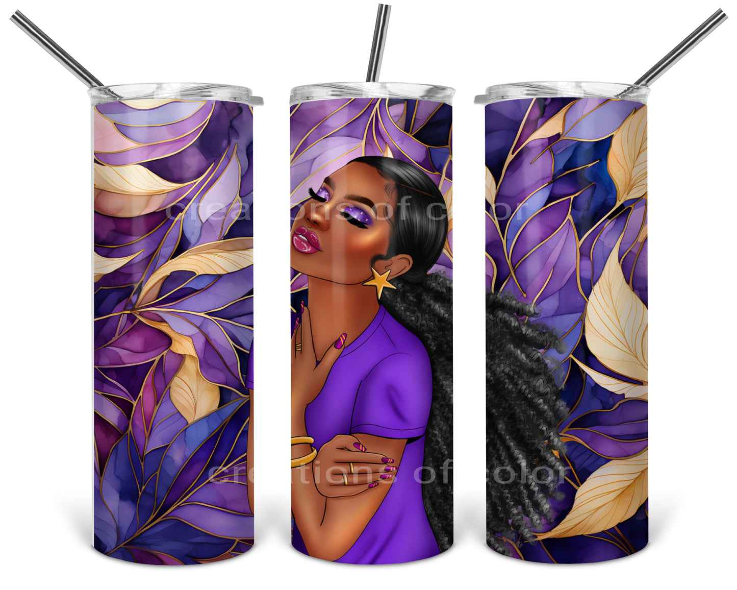 Gratitude Skinny Tumbler