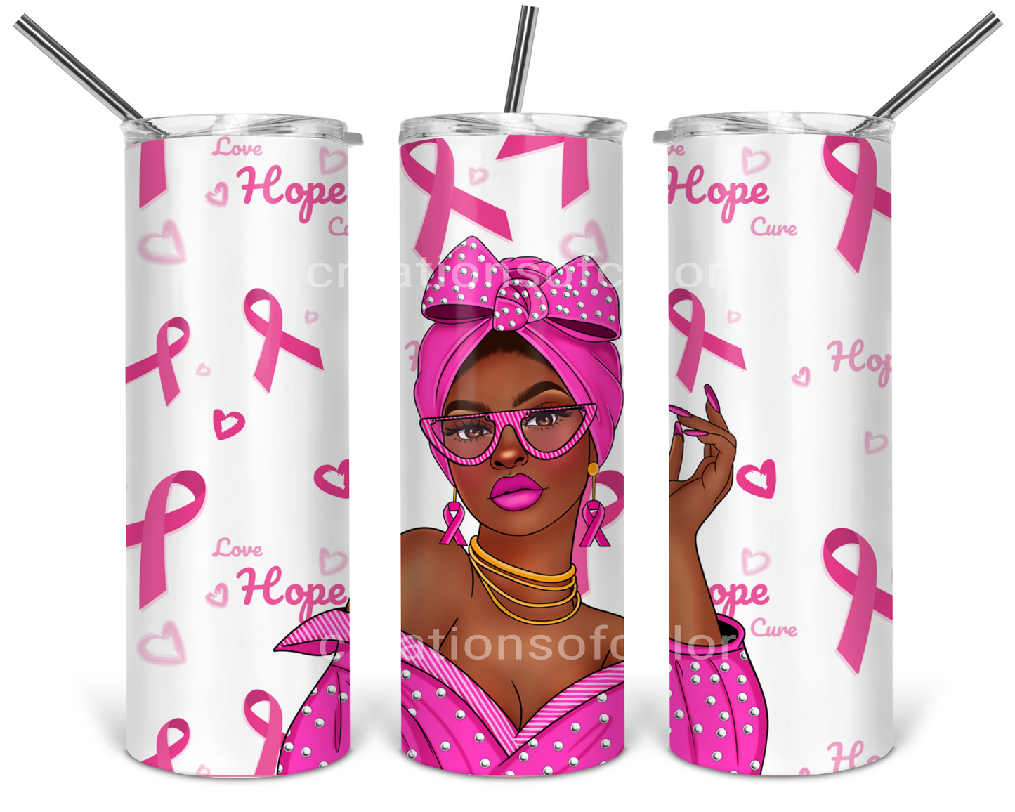 Stay Strong Skinny Tumbler