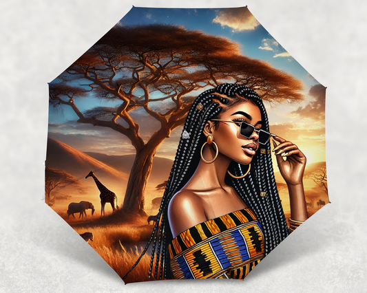 African Beauty Umbrella