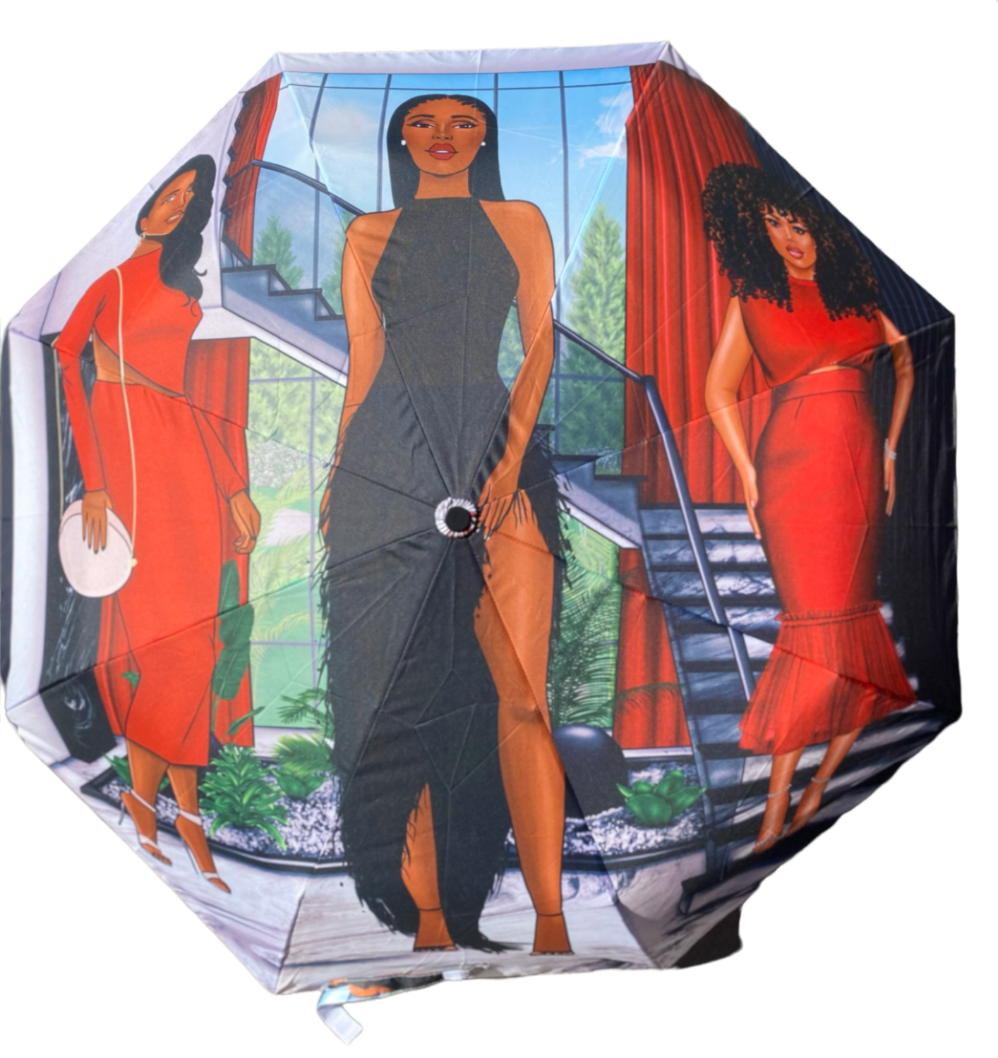 Sisters Three Umbrella