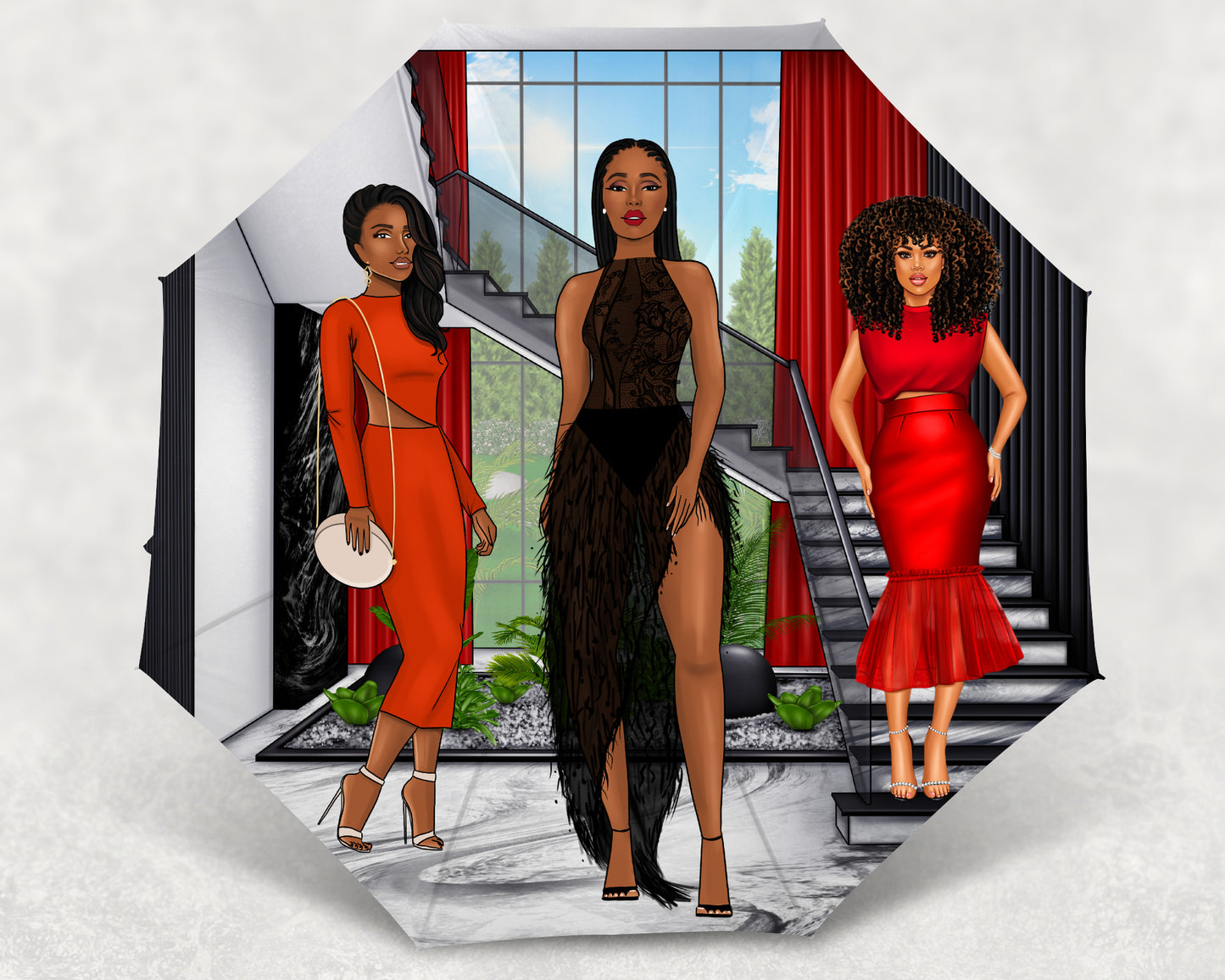 Three Sisters Umbrella