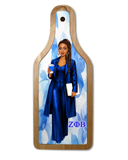 Zeta Lady Wine & Cheese Cutting Board Set