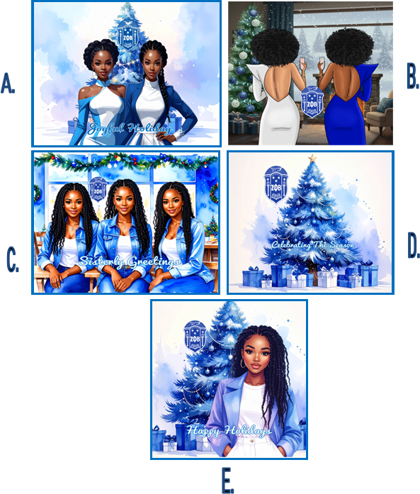 Zeta Christmas Holiday Card Assortment