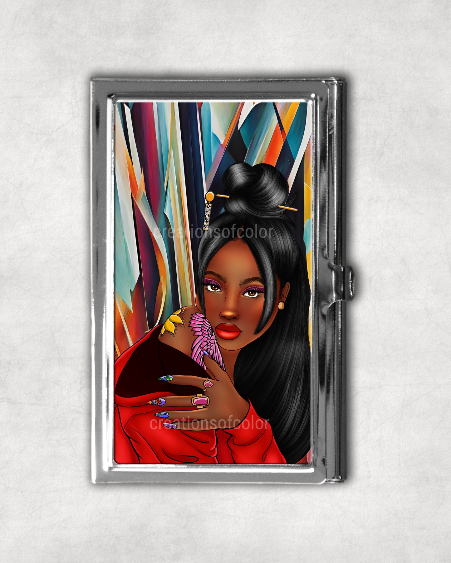 Exotic Business Card Holder