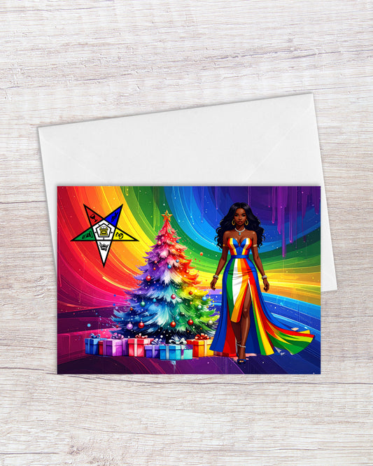 It's Christmas OES Greeting Card