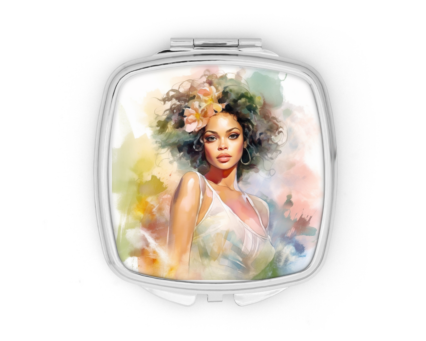 In The Garden Compact Mirror