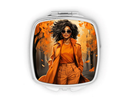 Fall Compact Mirror