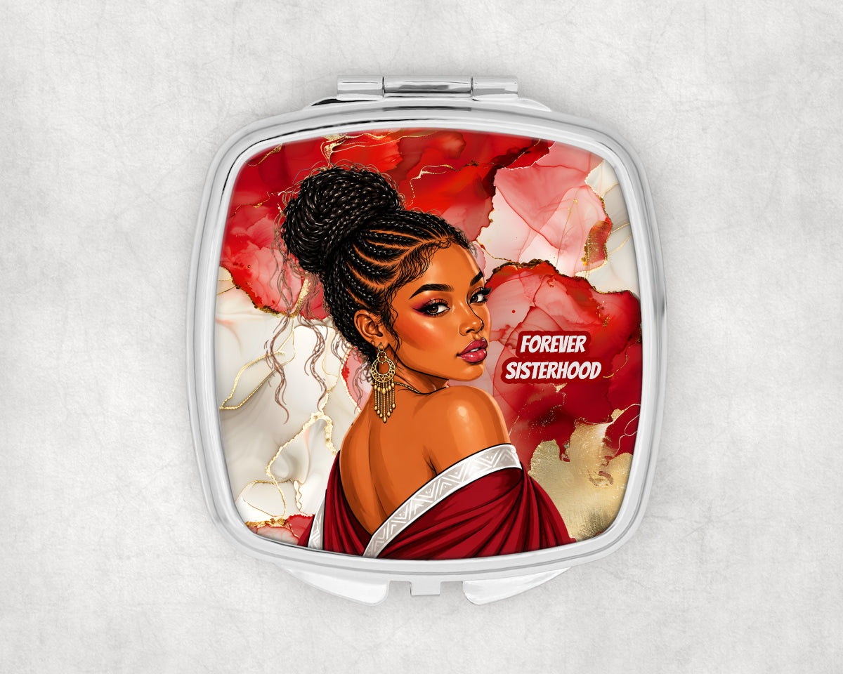 Forever Sisterhood Compact Mirror