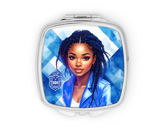 Zeta Sister Compact Mirror