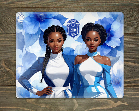 Zeta Sisters Cutting Board