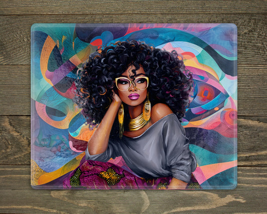 City Swirls Cutting Board